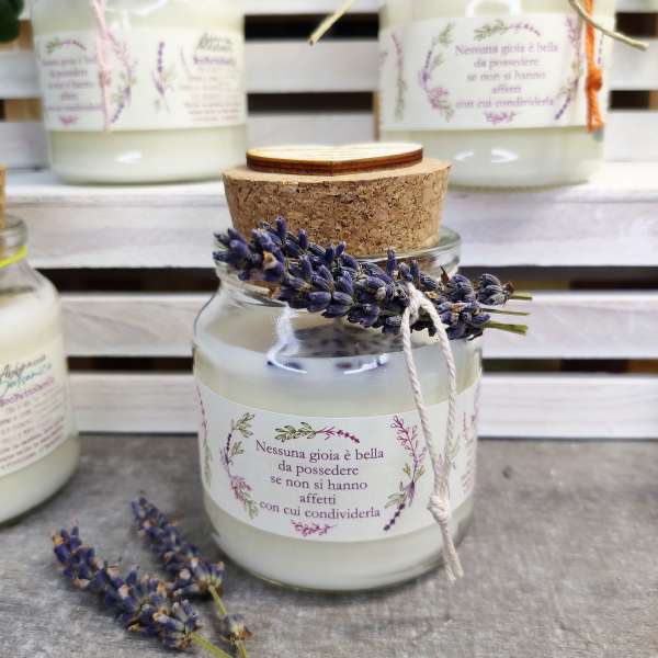 bomboniere candele profumate ecofattoart
